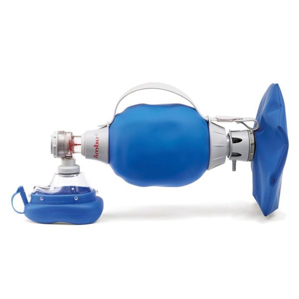 AMBU Mark IV, Beatmungsbeutel für Erwachsene u. Kinder mit EMP