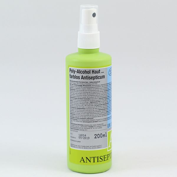 Poly-Alcohol 200 ml Haut-Antisepticum farblos