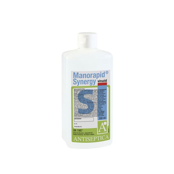 Manorapid Synergy 500 ml Händedesinfektion