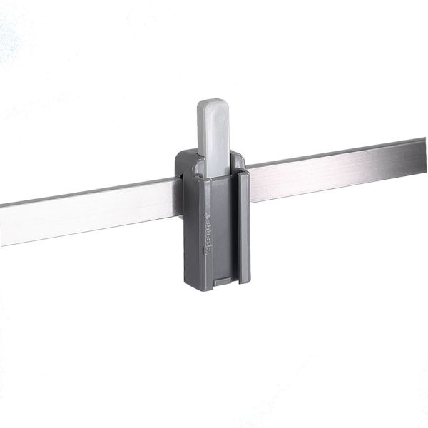 Schienenklammer für Geräteträger,Schiene Kunststoff