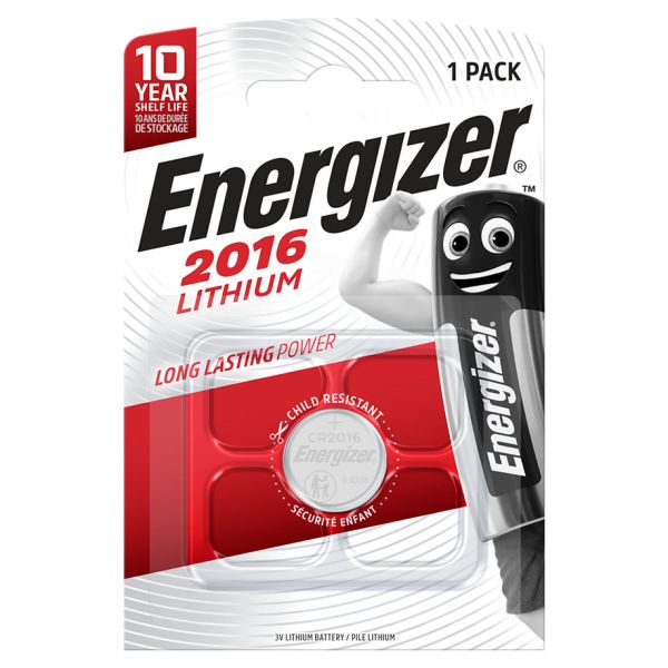 Energizer Batterie Typ CR2016, 3 V 0