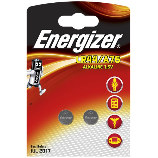 Energizer Spezialbatterie A76 V13GA, Typ LR44 1