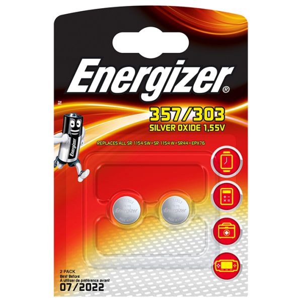 Energizer Spezialbatterien Typ 357/303