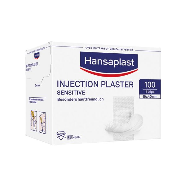 Hansaplast Sensitive Injektionspflaster weiß