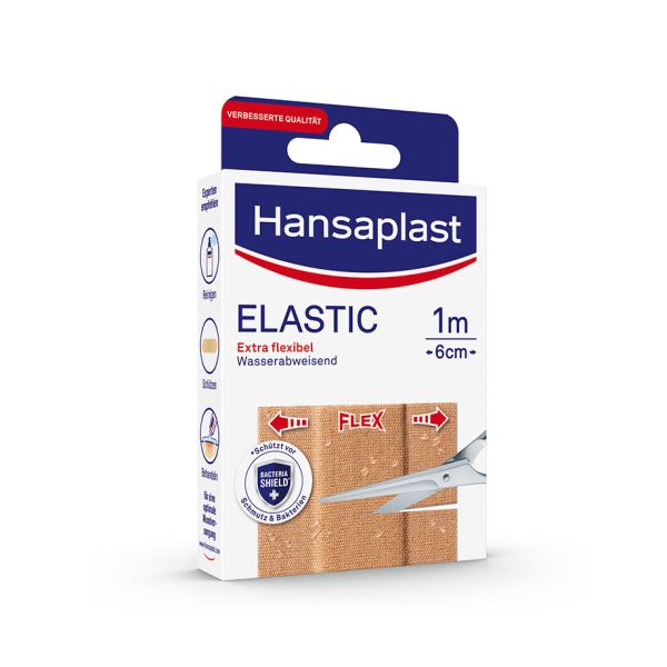 Hansaplast Elastic Wundschnellverband hautfarben