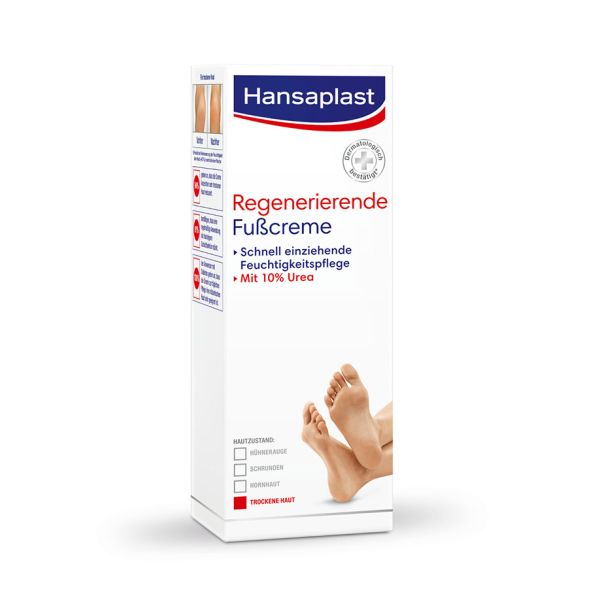 Hansaplast regenerierend Fußcreme 10 % Urea (100 ml)
