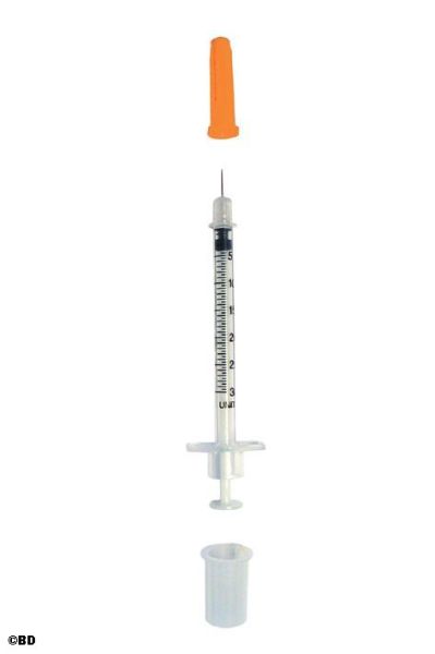 BD Micro-Fine+ Insulinspritzen Demi 0