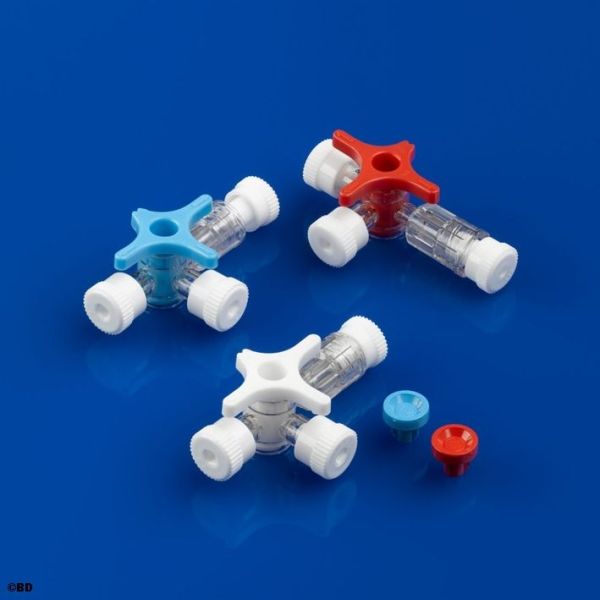 BD Connecta Plus 3 Dreiwegehahn, ohne Schlauch