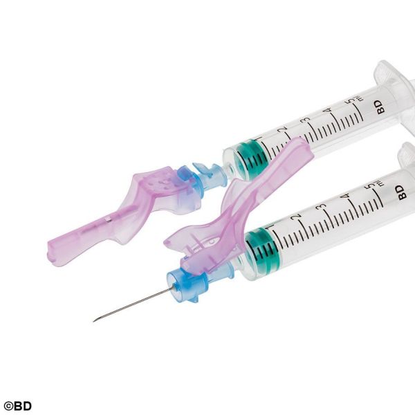 BD Eclipse Sicherheitsinjektionskanülen, 23 G x 1''