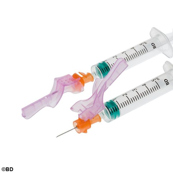 BD Eclipse Sicherheitsinjektionskanülen, 25 G x 5/8''