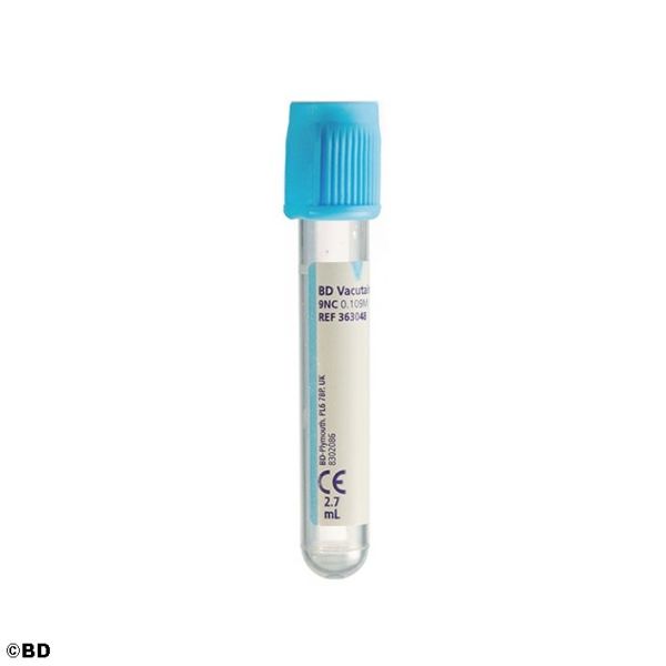 BD Vacutainer Plus Gerinnungsröhrchen aus PET