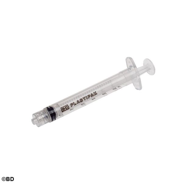 BD Plastipak Einmal-Spritze 3 ml, Luer-Lock