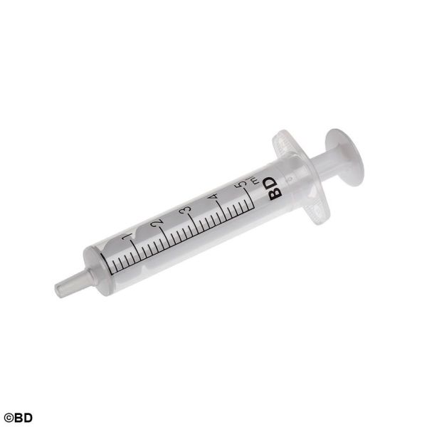 BD Discardit II Einmal-Spritzen 5 ml, Luer