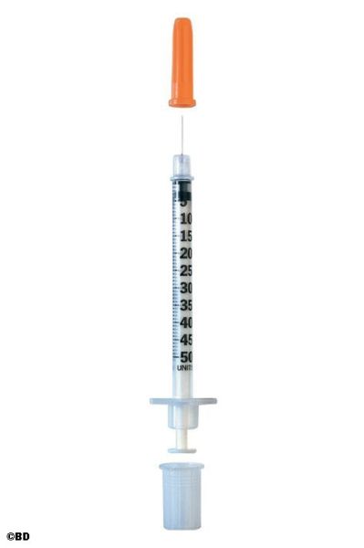 BD Micro-Fine+ Insulinspritzen 0