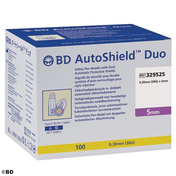 BD AutoShield Duo Sicherheits-Pen-Nadeln 0