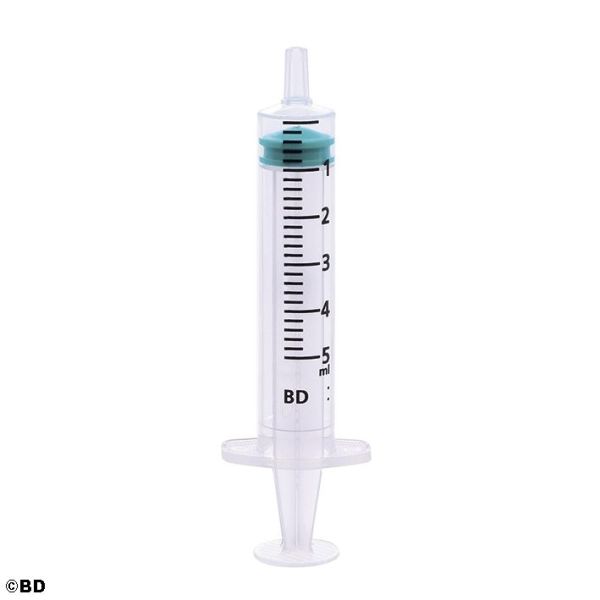 BD Emerald Einmal-Spritzen 5 ml, Luer, zentrisch (100 Stck.)