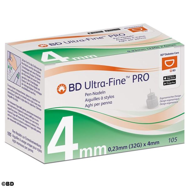BD Ultra-Fine PRO Pen-Nadeln 32 G 0