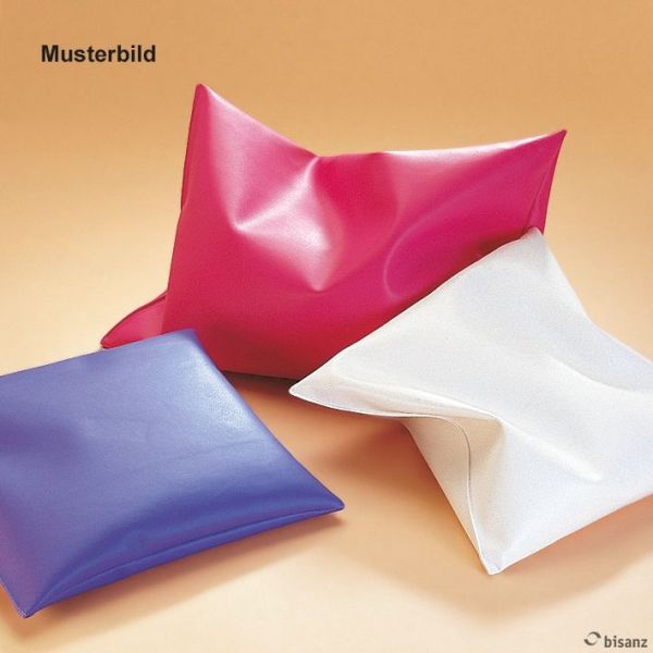 Kissen mit Polystyrolkugeln royalblau, phthalatfrei