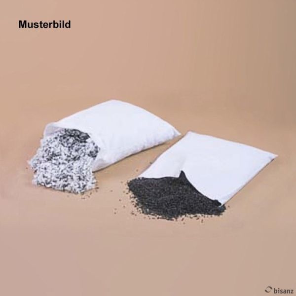 Kissen mit Neopolenkugeln mit Nesselbezug weiß 40 x 40 cm