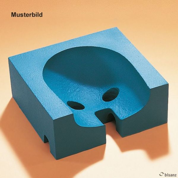 Intubationskissen für Bauchlage blau