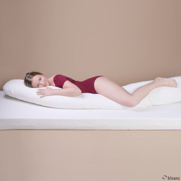 Seitenschläferkissen / Lagerungsrolle mit Bifill