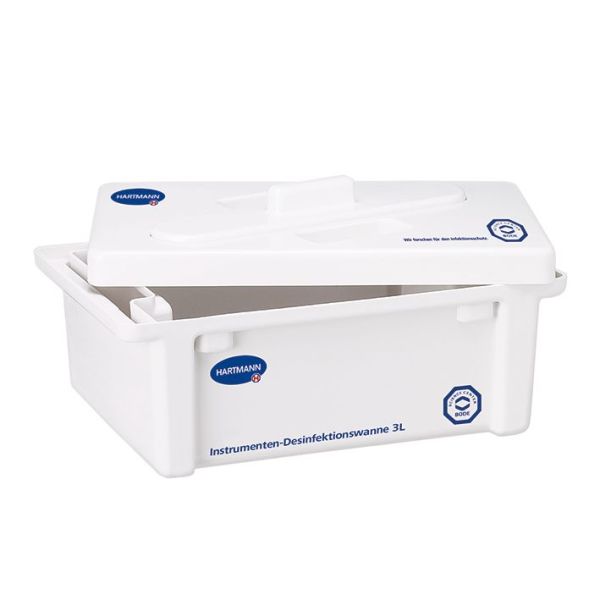 BODE Desinfektionswanne 3 Ltr. kpl. mit Siebeinsatz und Deckel