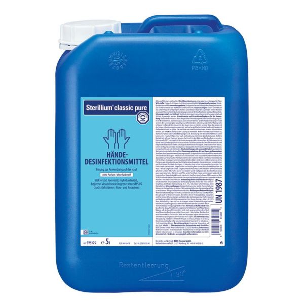 Sterillium classic pure 5 Ltr. Händedesinfektion #982066#