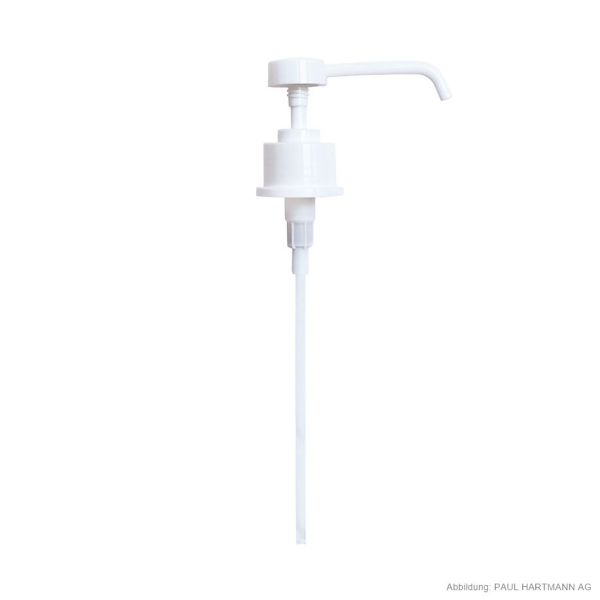 Einmalpumpe mit langem Auslauf für BODE Eurospender Safety plus 350/500 ml