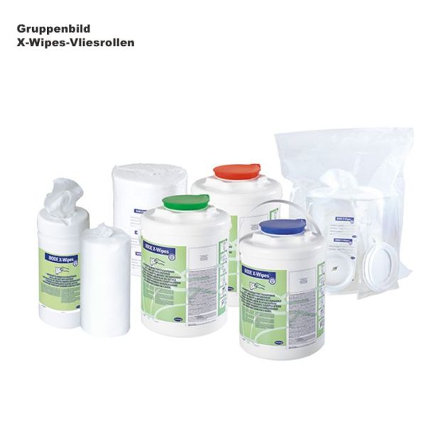 BODE X-Wipes Vliesrolle (90 T.), im Folienbeutel mit komplettem