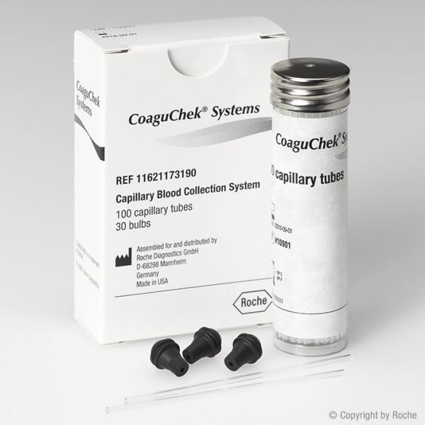 CoaguChek Systeme Kapillaren (100 Stck.) 0