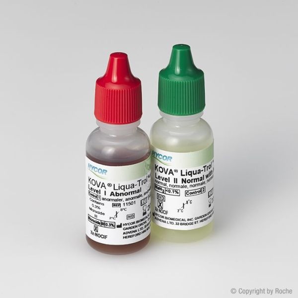 KOVA Liqua-Trol Level I + II (6 x 15 ml) Urinkontrolle für Combur-Teste