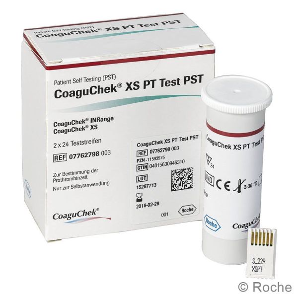 CoaguChek XS PT Test PST (2 x 24 T.) 0