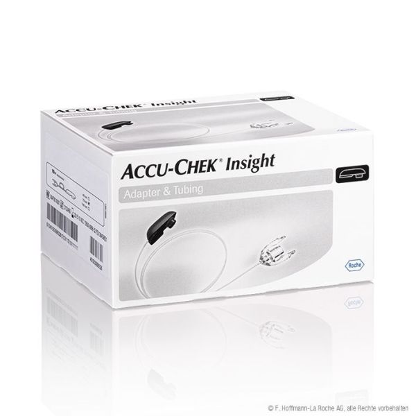Accu-Chek Insight Adapter mit Schlauch, 70 cm (10 Stck.)
