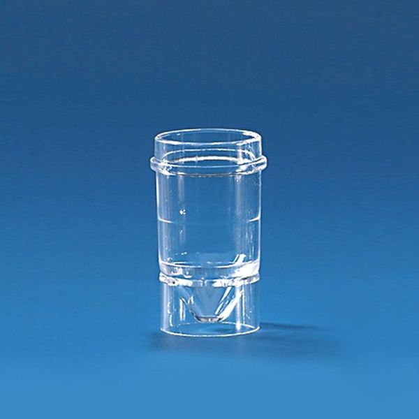 Probengefäß, PS, 2 ml, glasklar, für Technicon-Analyzer