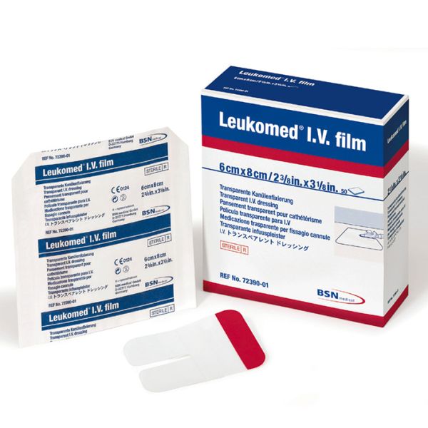 Leukomed I.V. film Kanülenfixieurng, 6