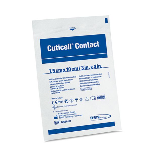 Cuticell Contact Silikonwundauflagen 5
