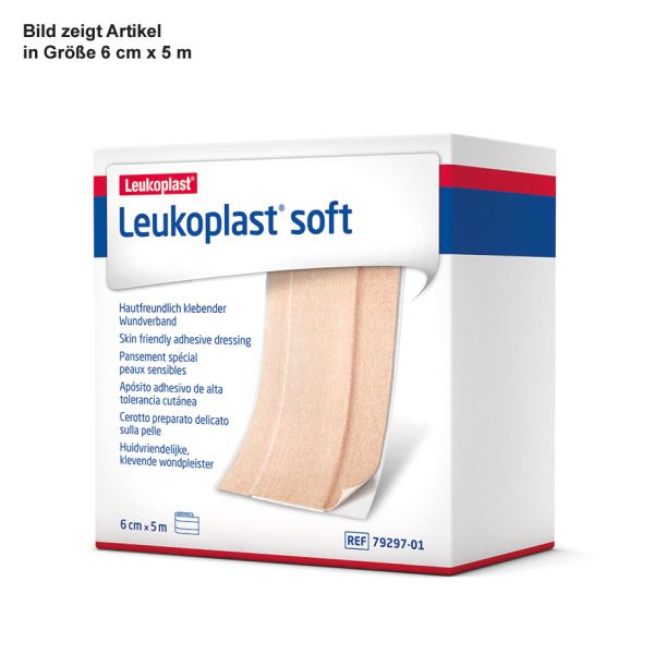 Leukoplast Soft Wundschnellverband 5 m x 4 cm