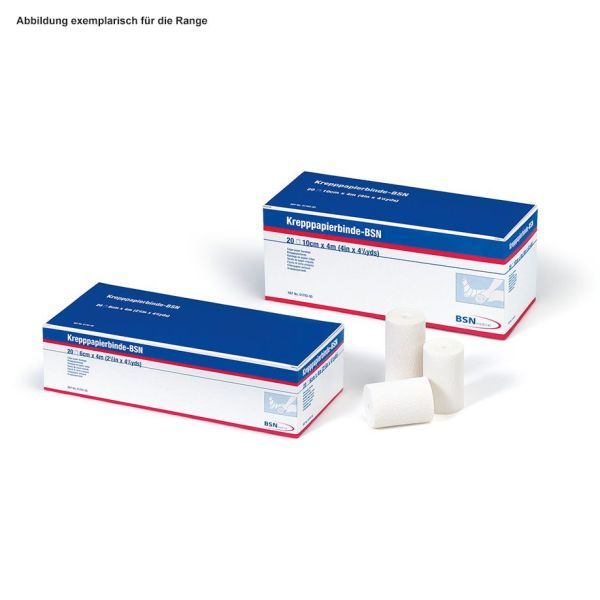 Krepp-Papierbinde-BSN, 4 m x 12 cm 0