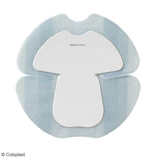 Biatain Silicone Schaumverband steril, 10 x 10 cm (10 Stck.)