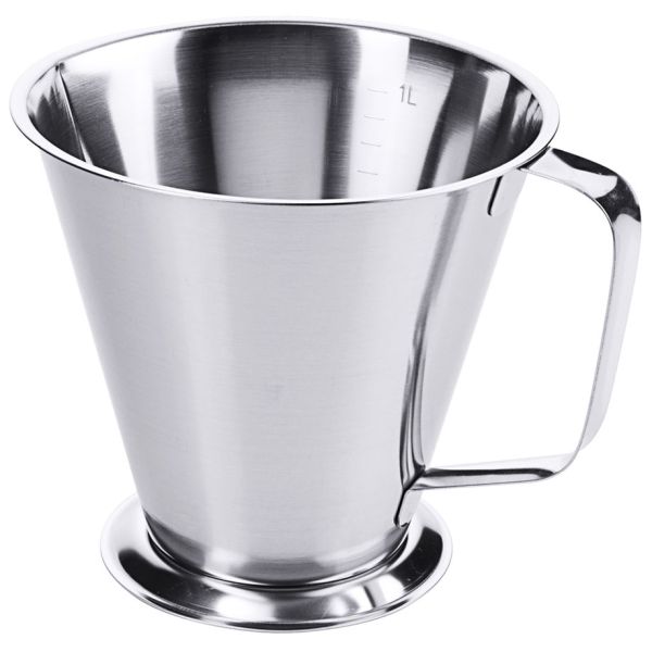 Messbecher mit Fuß, 1,0 Ltr., Höhe 14 cm 0