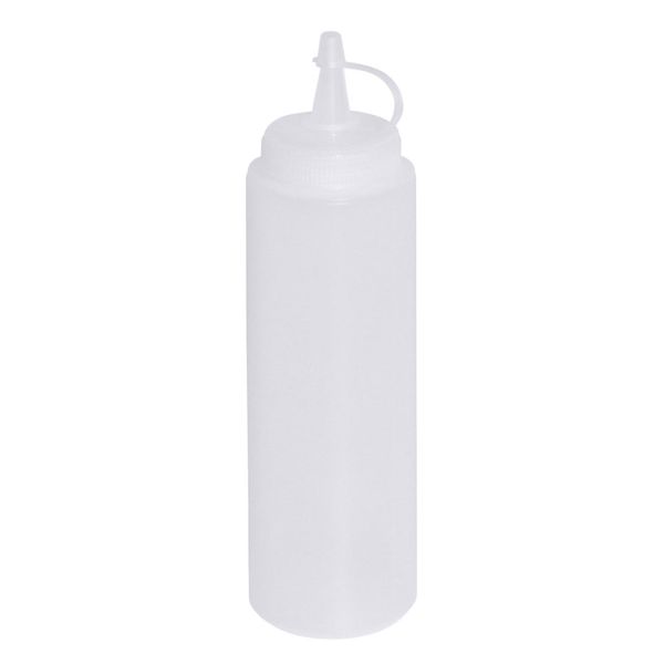 Quetschflasche, 0,25 Ltr., neutralweiß 0