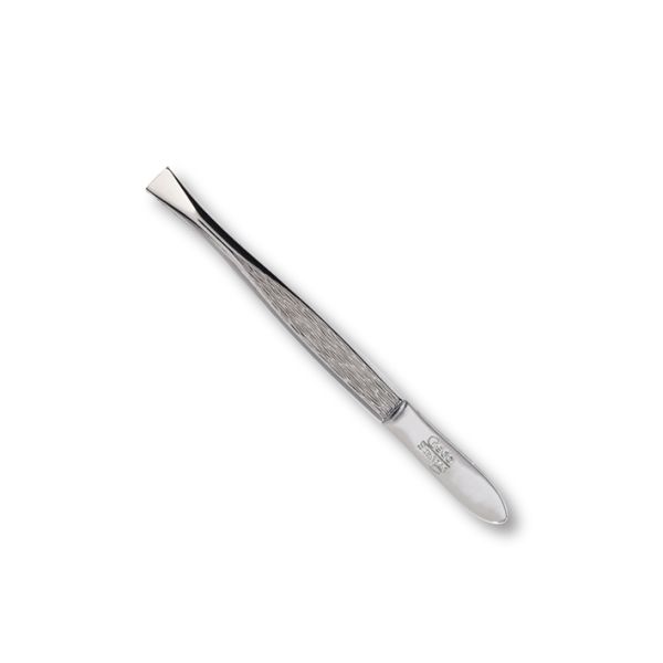 Credo Pinzette 3'' schräg, vernickelt Blisterverpackung