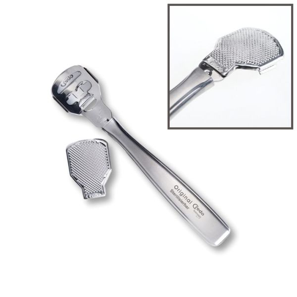 Credo Profi-Hornhaut Längshobel sterilisierbar Einzelschachtel