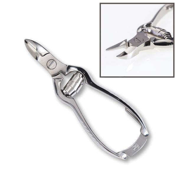 Credo Nagelzange mit Pufferfeder 12 cm vernickelt - Blisterverpackung