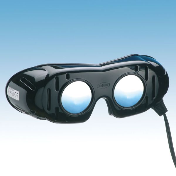 Nystagmusbrille nach Frenzel mit festen Gläsern