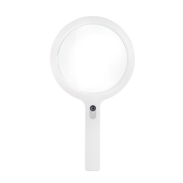 LED-Handlupenleuchte reinweiß OPTICLUX Hand 10-2 UV