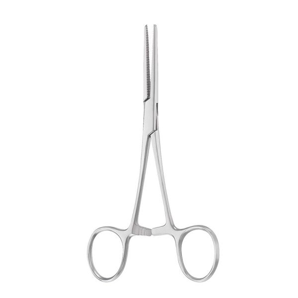 PEAN Arterienklemme gerade, gerieft