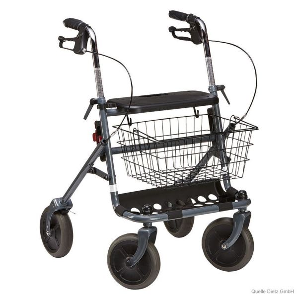 Standardrollator Fakto+ Gestell mangan grey metallic