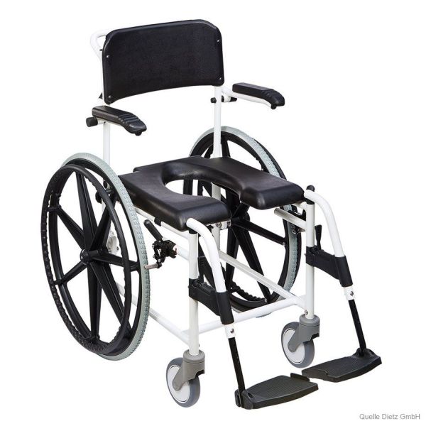 Duschtoilettenstuhl Levina, weiß 0