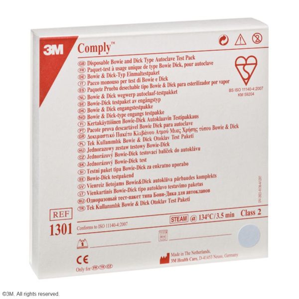 3M Comply Bowie-Dick Einmaltestpakete nach EN-ISO